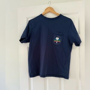 Chubbies Mens The Weekend Has Arrived Blue size medium Short Sleeve Tshirt